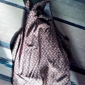 Cross front neck halter shirt